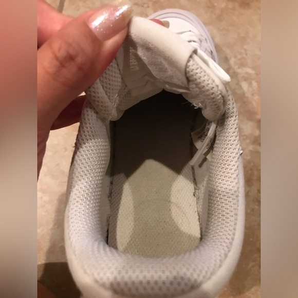 *NIKE* Court Legacy Lift Women's Triple White Platform Sneakers (Size 6.5) - Picture 10 of 16